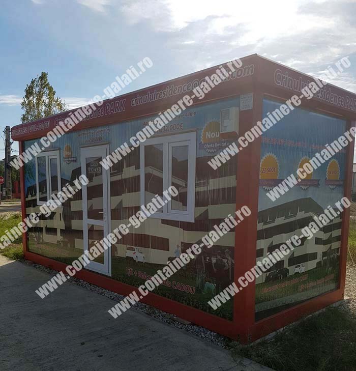 container metalic second hand pret Covasna